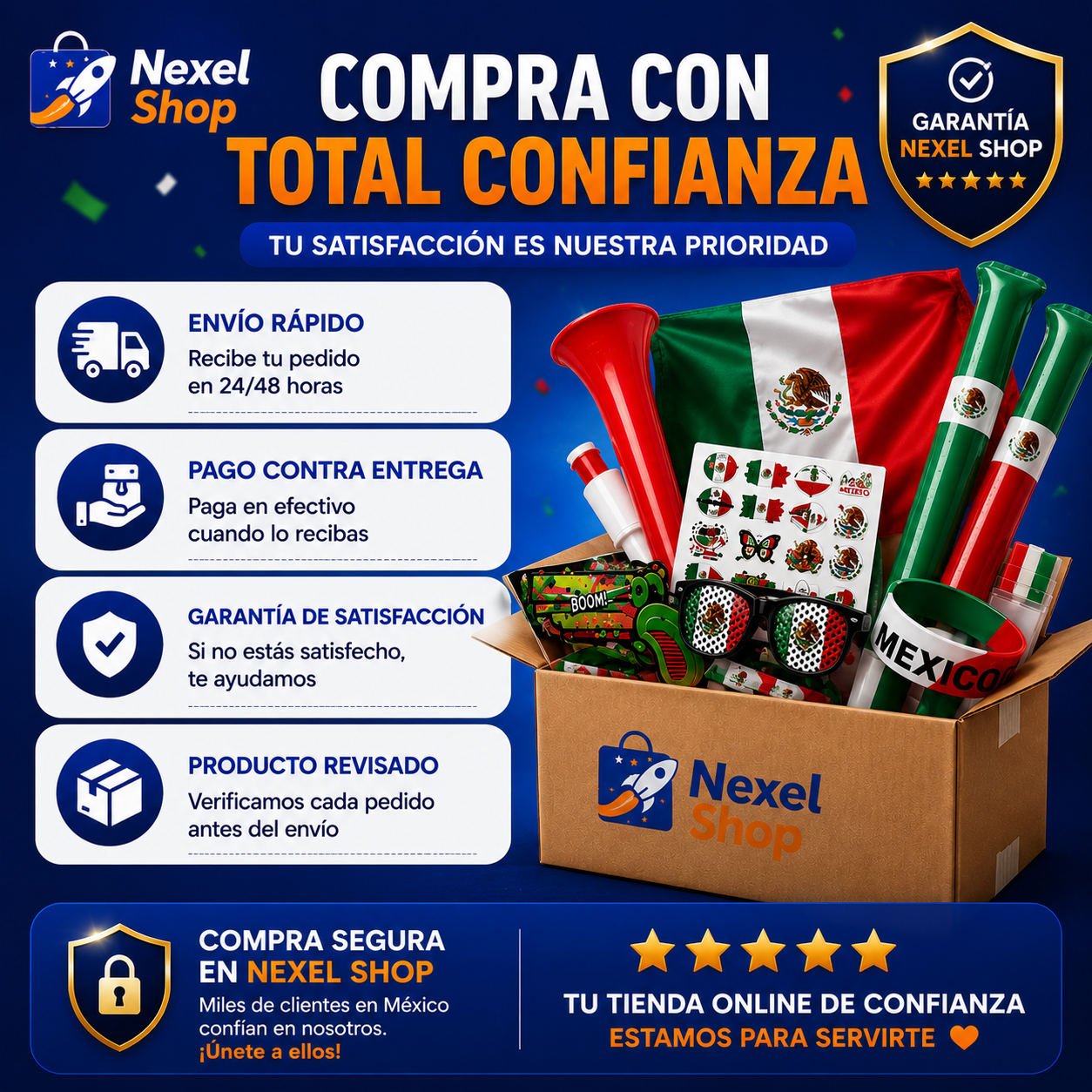 Kit del Aficionado México 12 Accesorios