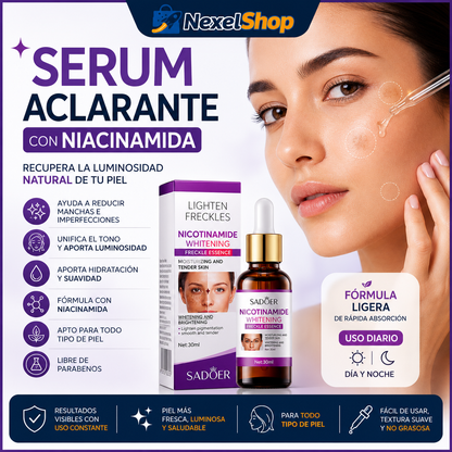 Serum Blanqueador Aclarante quita mancha