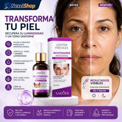 Serum Blanqueador Aclarante quita mancha