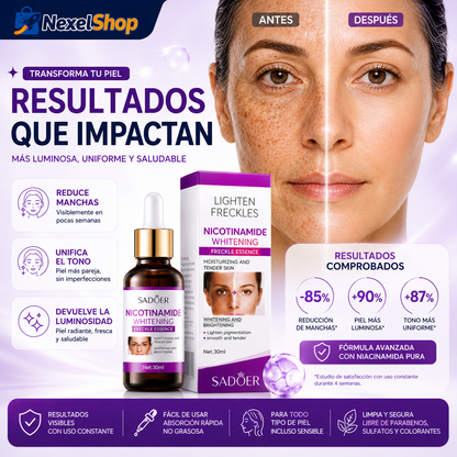 Serum Blanqueador Aclarante quita mancha
