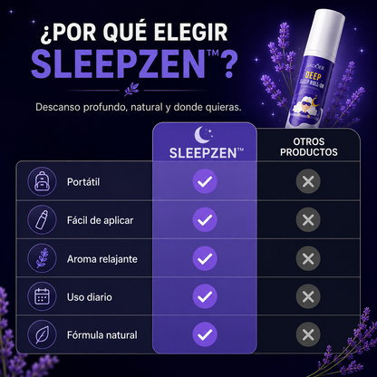 SleepZen™ | Spray Relajante para Dormir Mejor