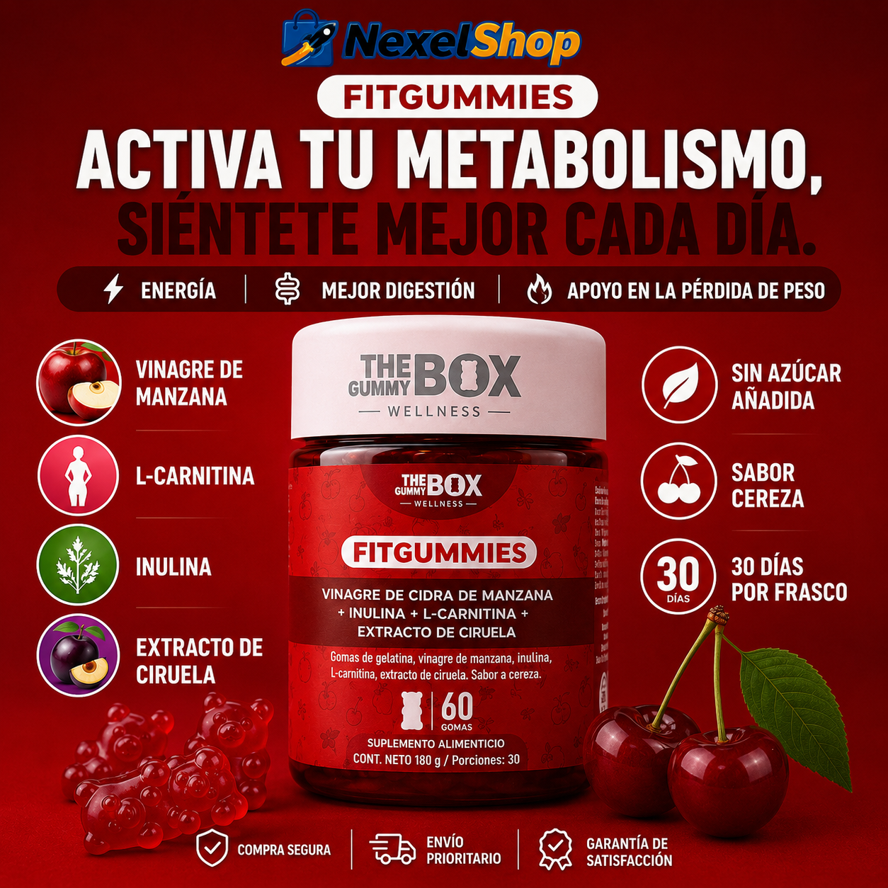 Nexel Slim Gummies™ 🍎