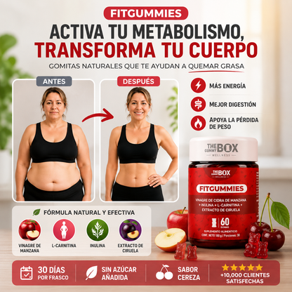 Gomitas de Vinagre de Manzana Nexel Slim Gummies™ para Control de Peso