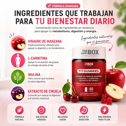Gomitas de Vinagre de Manzana Nexel Slim Gummies™ para Control de Peso