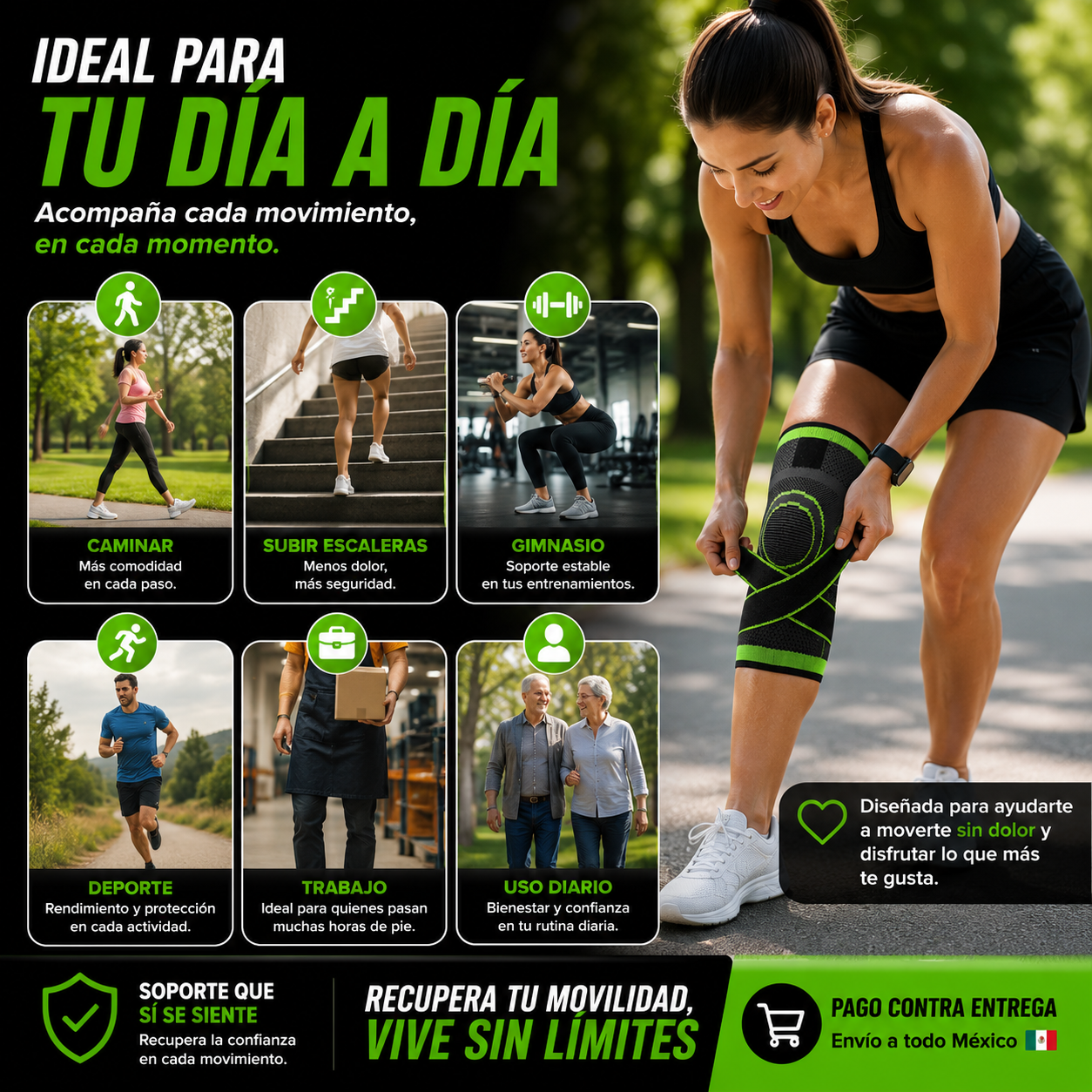 NexelFlex™ Rodillera Ortopédica Ajustable